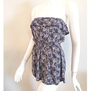 Lemon Kiss Strapless Top